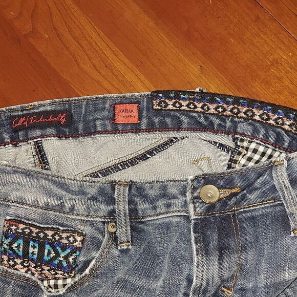 Cult Of Individuality Karma Straight Leg Jeans Sz 27 - Picture 9 of 13